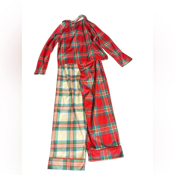 Art Class Girls Plaid Pajamas Size 6/7. Long Sleeve Snuggly Soft Snug Fit PJ Set - Picture 3 of 4
